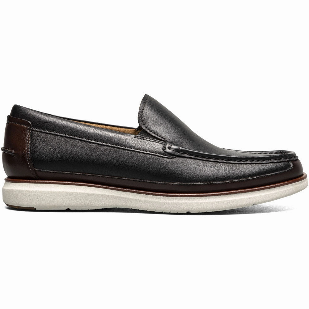 Modern Footwear Florsheim Tropics Black Multi Moc Toe Venetian Slip On Shoes
