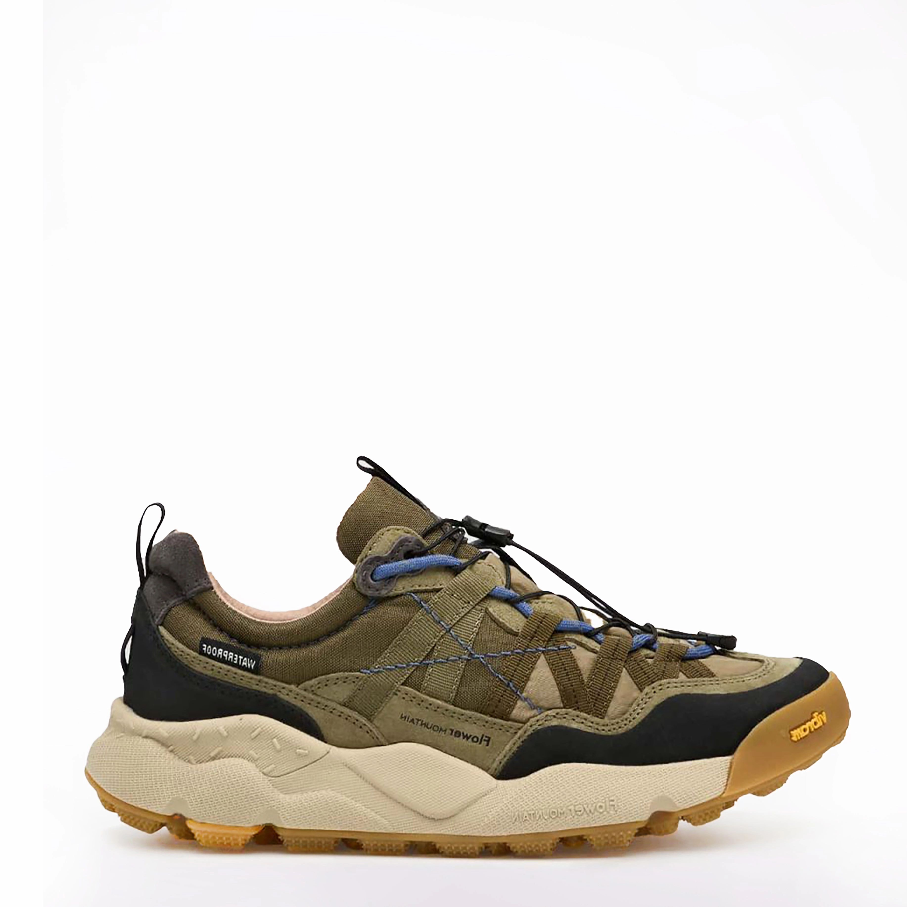 Flower Mountain Iwano 2 Uni Trainer Light Brown / Taupe Breathable Mesh
