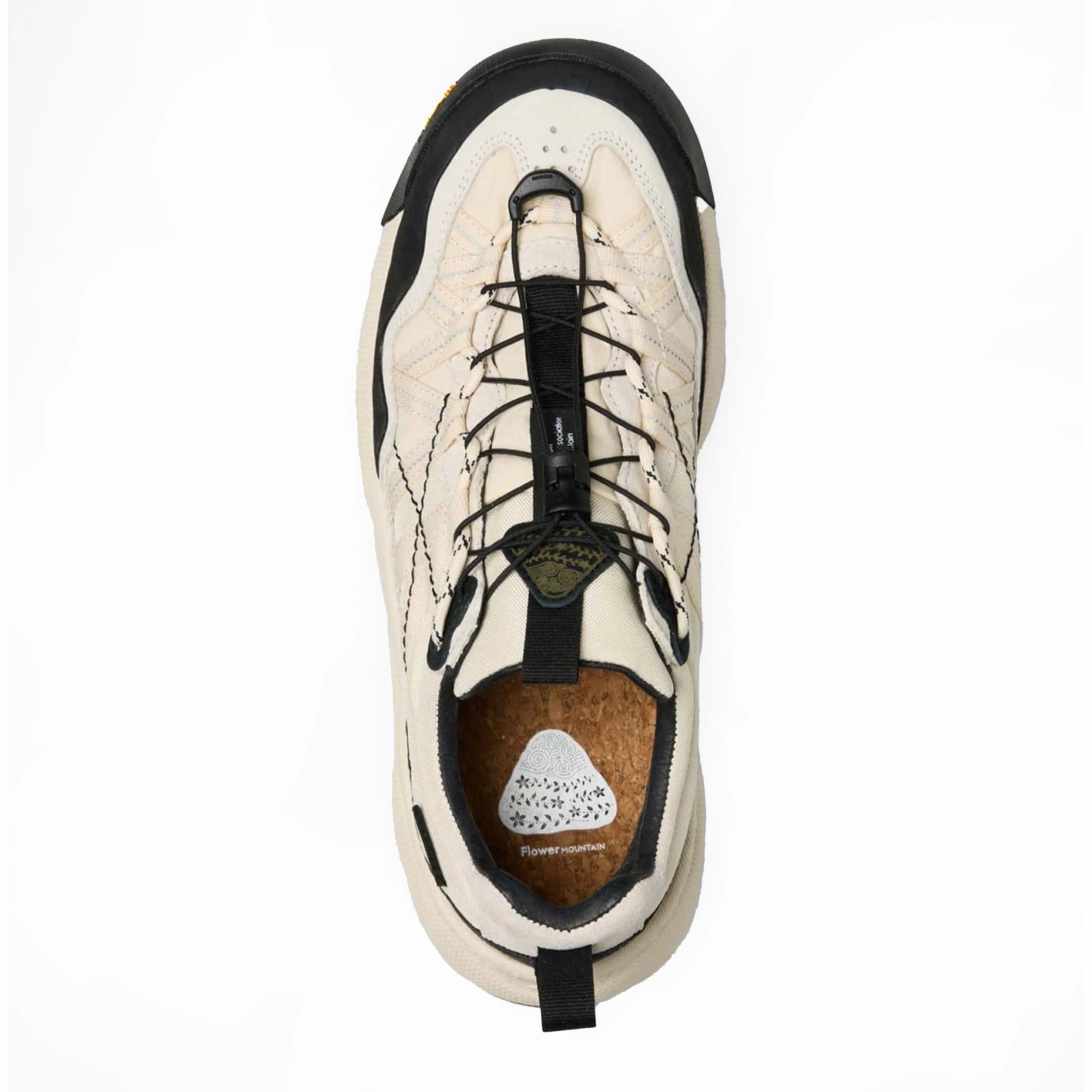 Odor Resistant Flower Mountain Iwano 2 Uni Trainer  White / Black