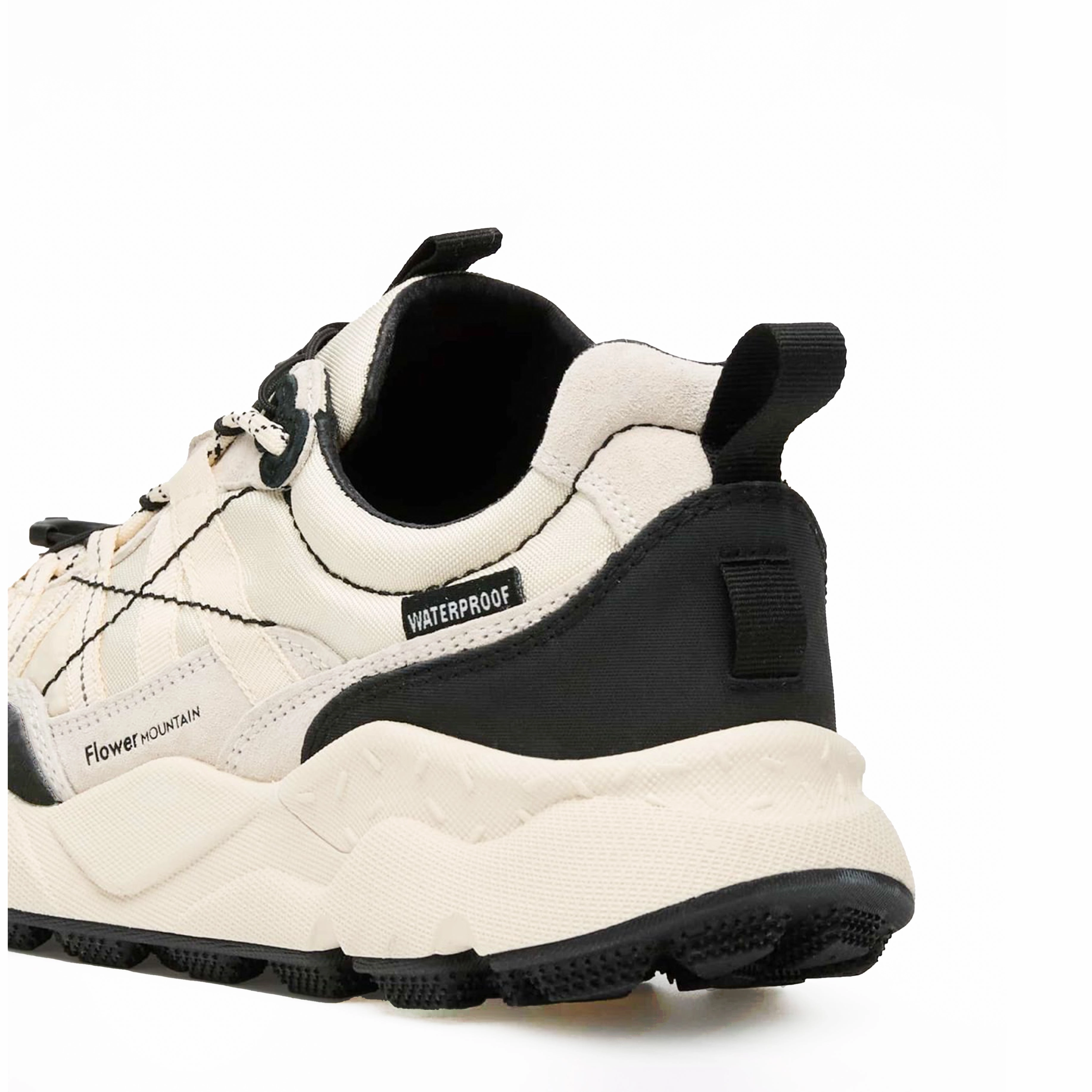 Flower Mountain Iwano 2 Uni Trainer  White / Black Comfort Sole