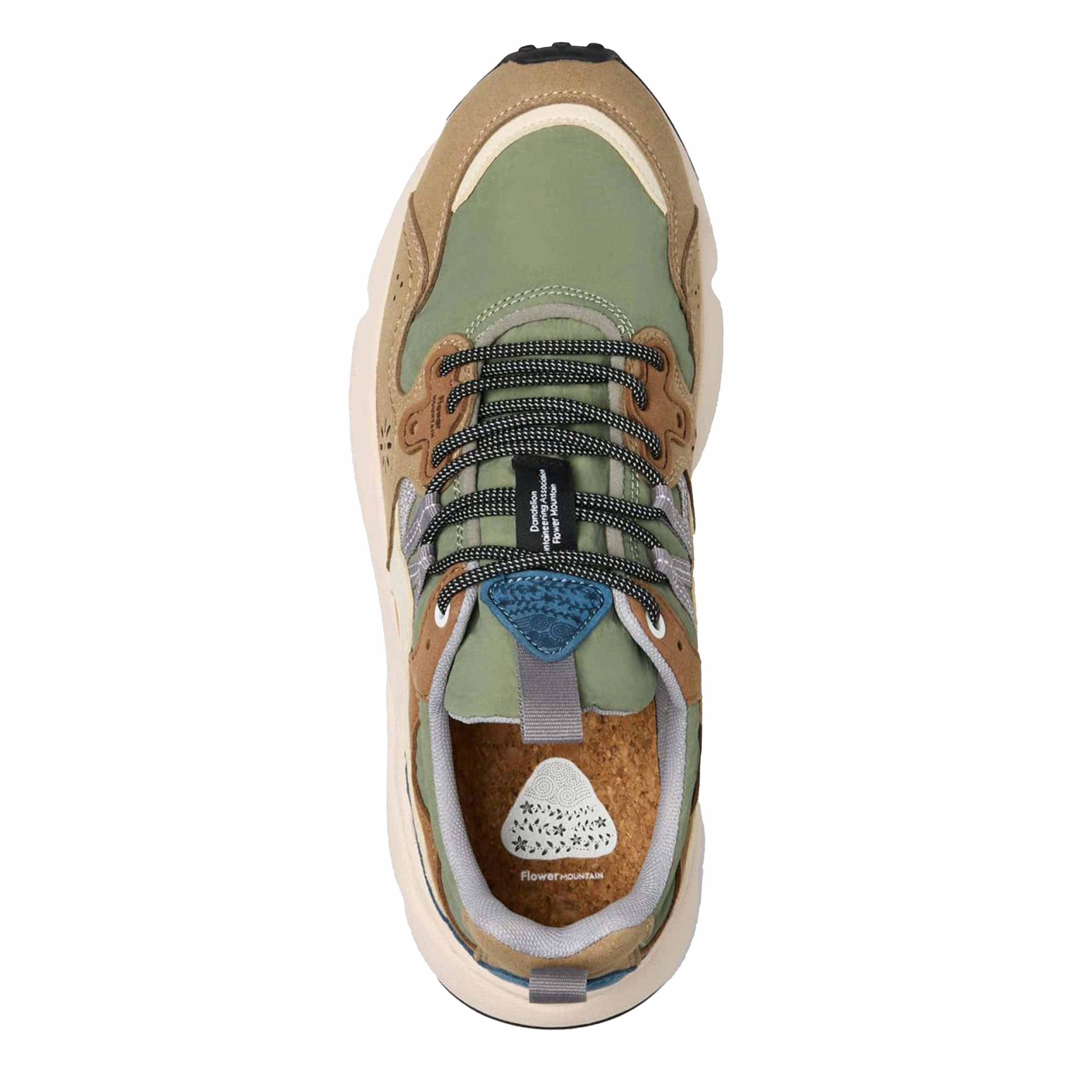 Flower Mountain Yamano 3 Kaiso Trainer Brown / Dark Brown Smart Casual Footwear Versatile Style