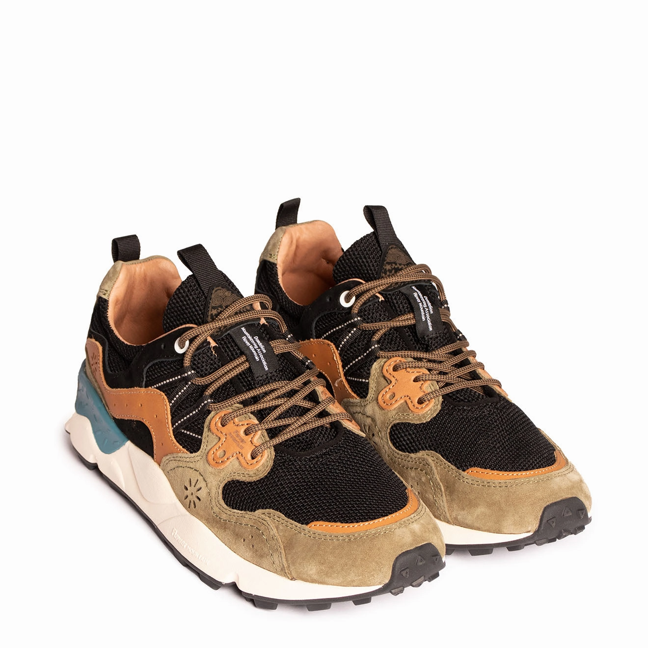 Memory Foam All Weather Flower Mountain Yamano 3 Military / Black