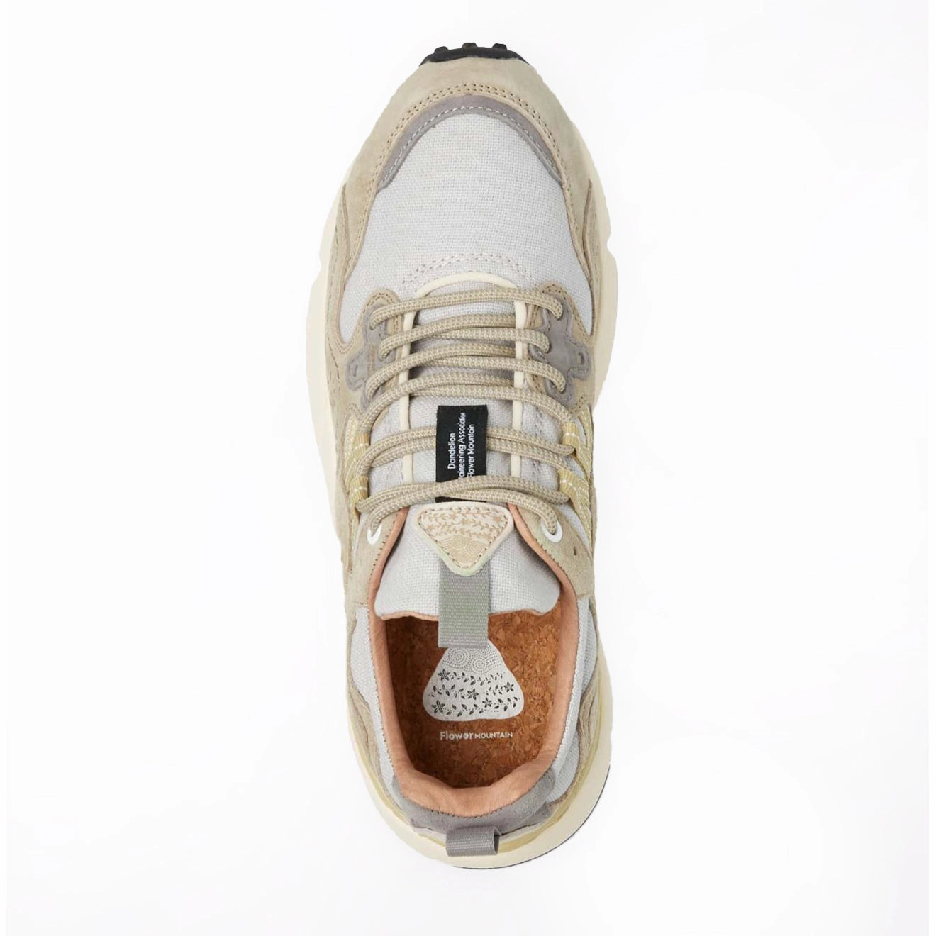 Flower Mountain Yamano 3 Uni Trainer Brown / Taupe Memory Foam