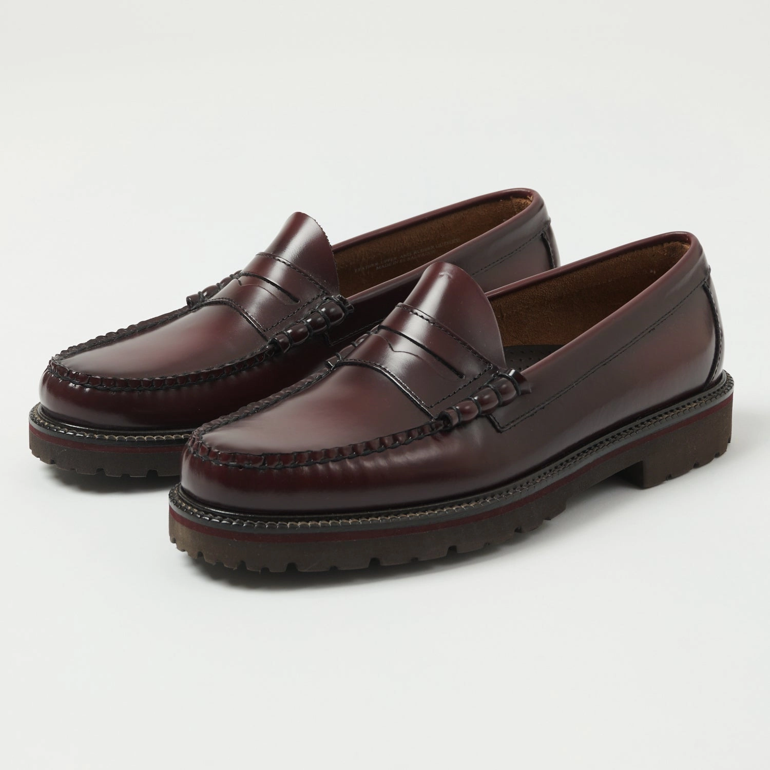 G.H. Bass Weejun 90S Larson Penny Loafer - Wine Essential Footwear