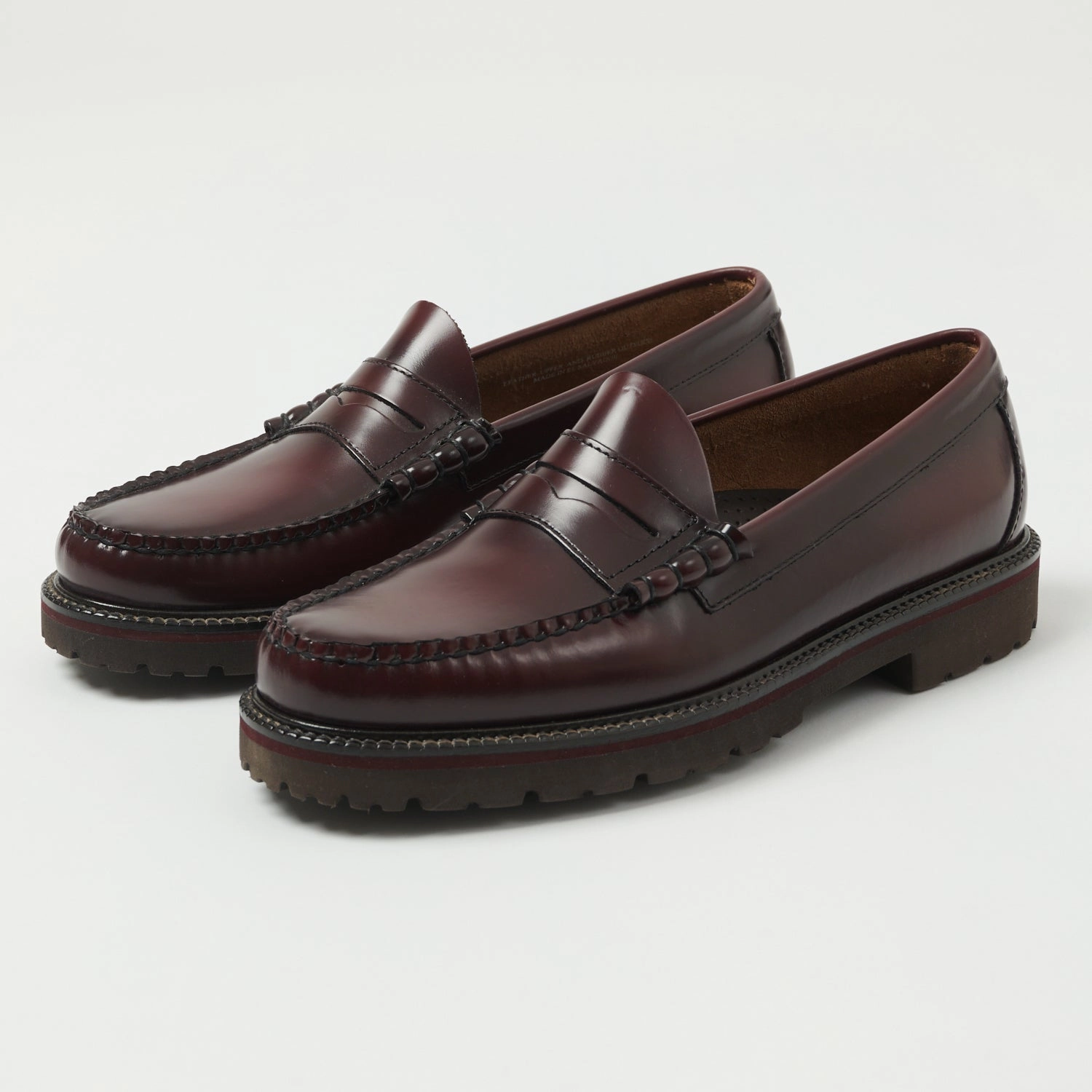 G.H. Bass Weejun 90S Larson Penny Loafer - Wine Classic Sneakers