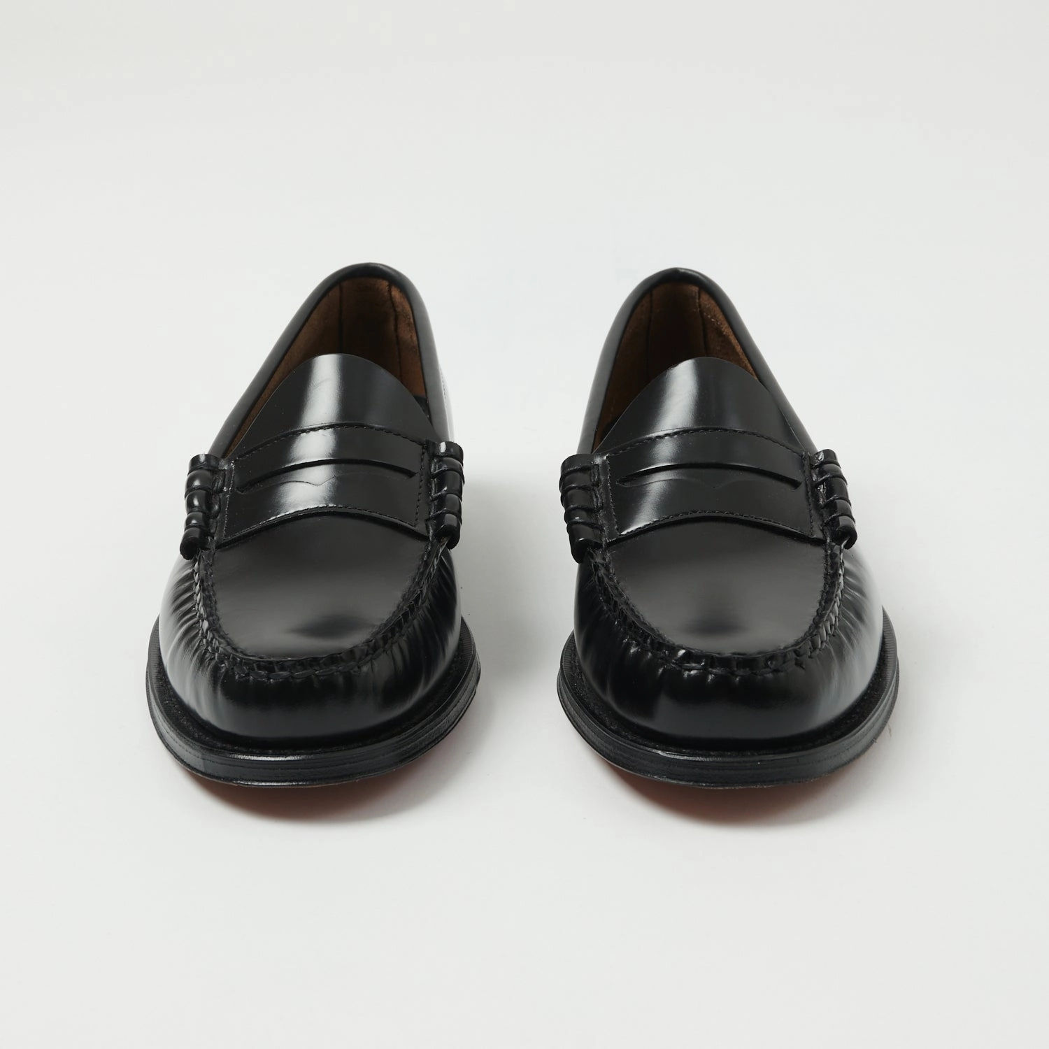 Recycled Materials G.H. Bass Weejun Larson Moc Penny Loafer - Black