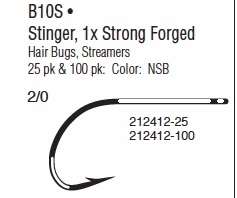 Gamakatsu B10S Stinger Hook 25 pack