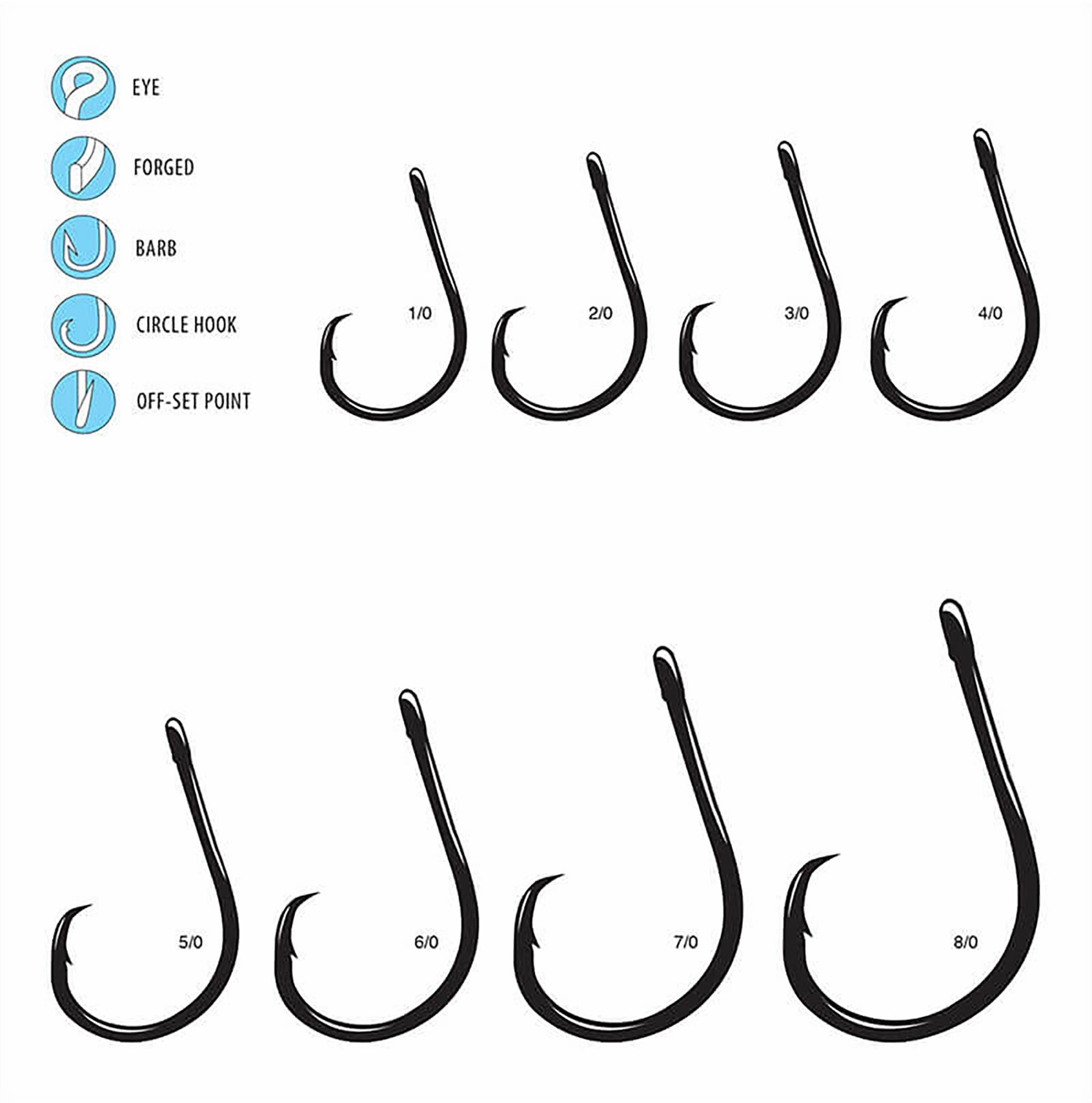 Gamakatsu Octopus Circle SE OP 4x Strong Nano Alpha Hooks - 6 Pack