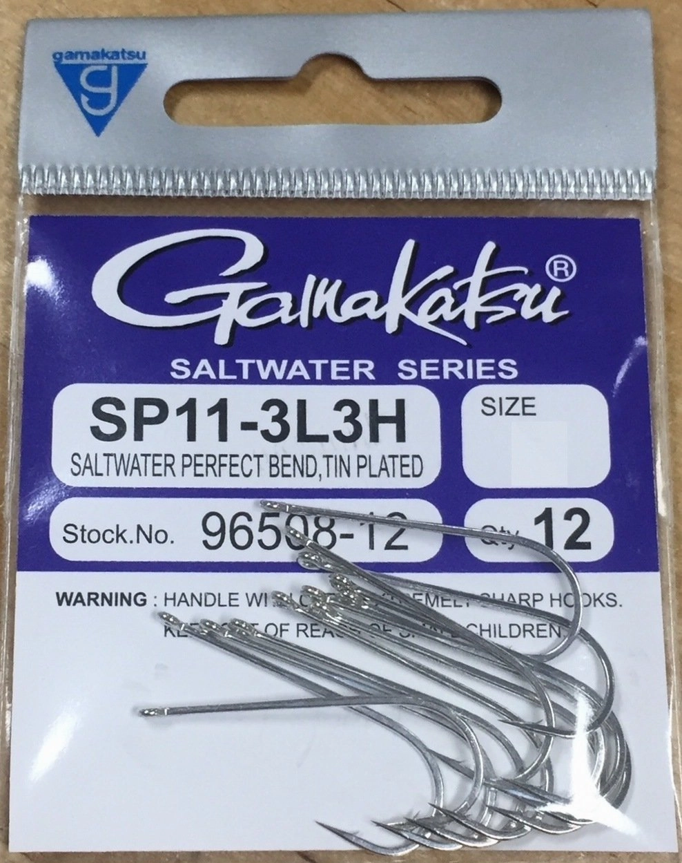 Gamakatsu SP11-3L3H Saltwater Hook