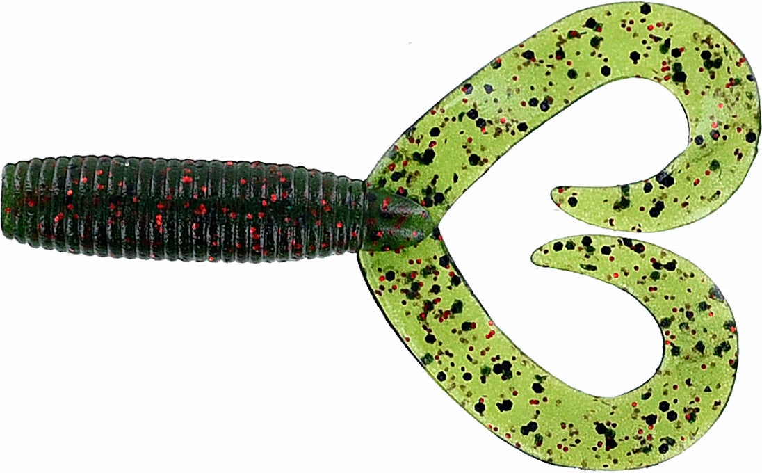 Gary Yamamoto 4 Inch Double Tail Grub - 20 pack