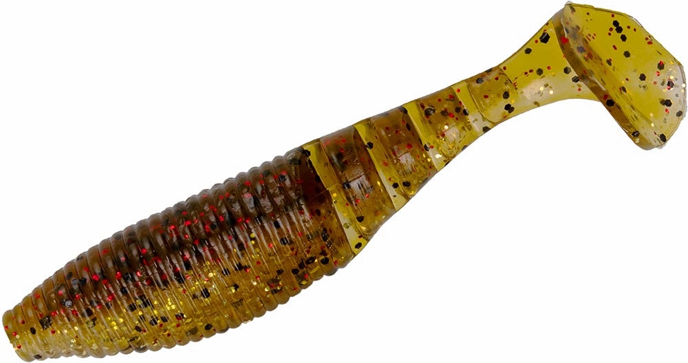 Gary Yamamoto 4 Inch Kickin' Zako Paddle Tail Swimbait - 5 pack