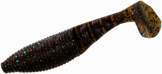 Gary Yamamoto 4 Inch Kickin' Zako Paddle Tail Swimbait - 5 pack