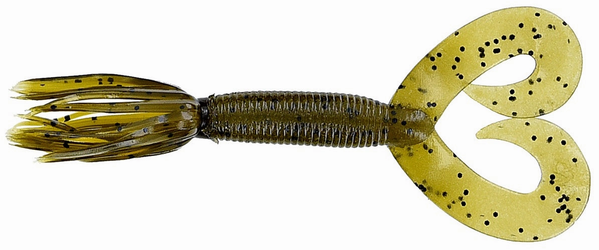 Gary Yamamoto Double Tail Hula Grub - 5 Inch