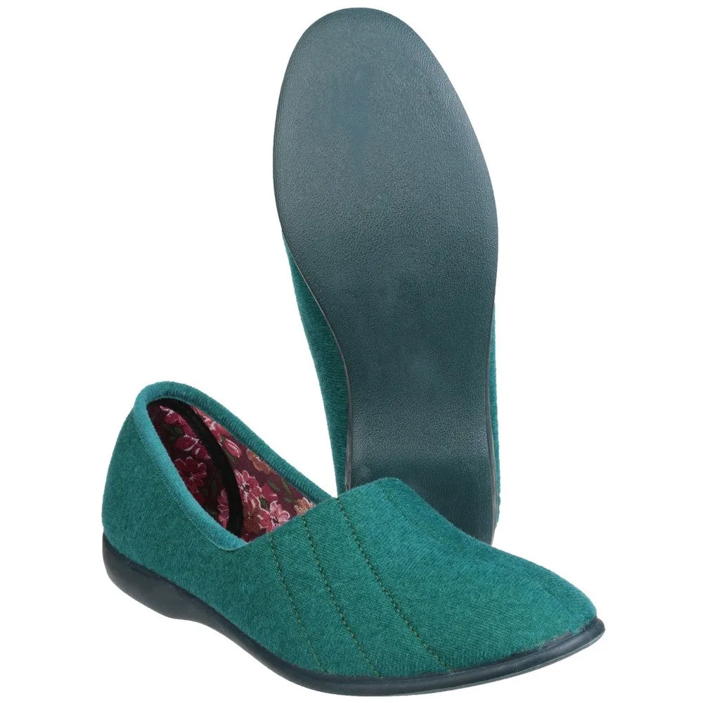Grippy Traction Chic Footwear Gbs Audrey Ladies Slipper