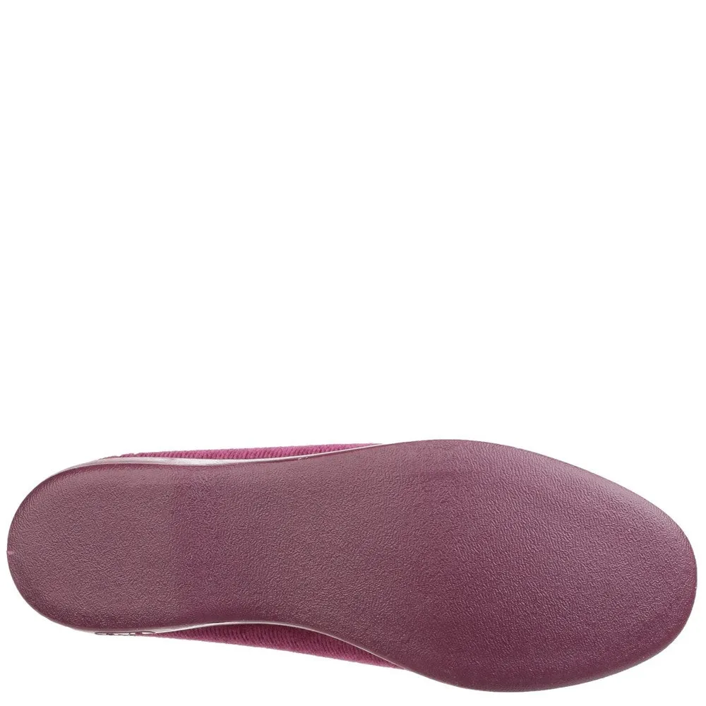 Gbs Audrey Ladies Slipper Grippy Soles