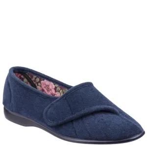 Comfort Heel Gbs Audrey Touch Fastening Slipper