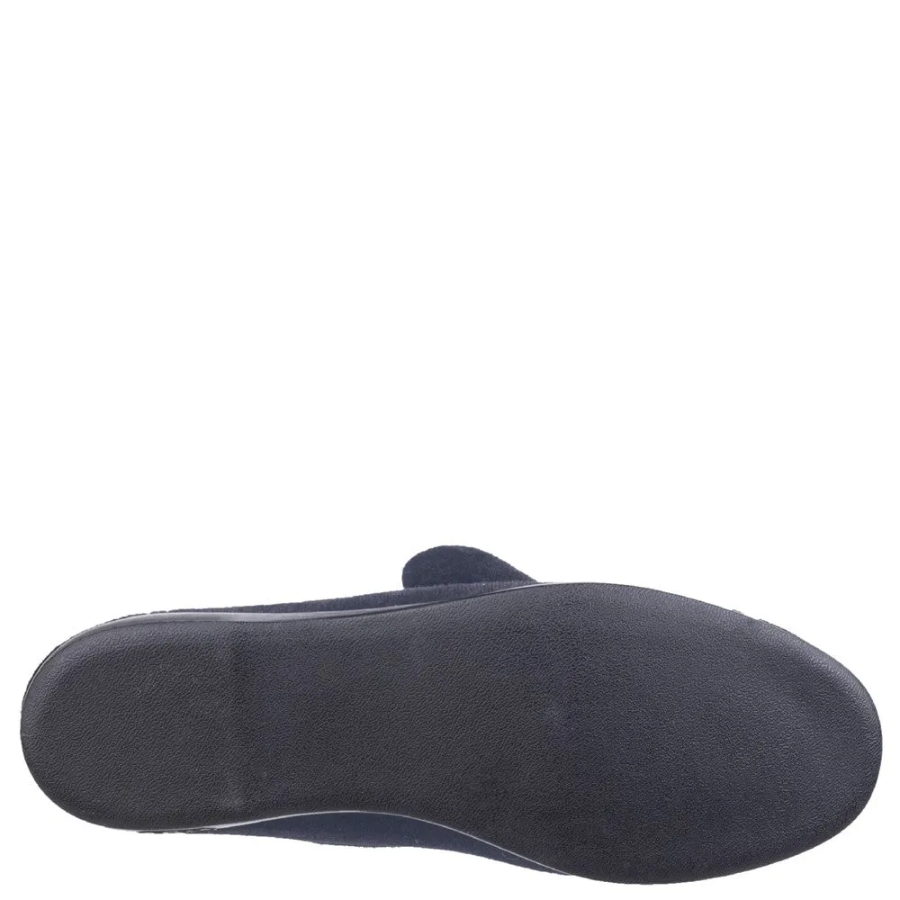 Wide Fit Casual Footwear Gbs Audrey Touch Fastening Slipper