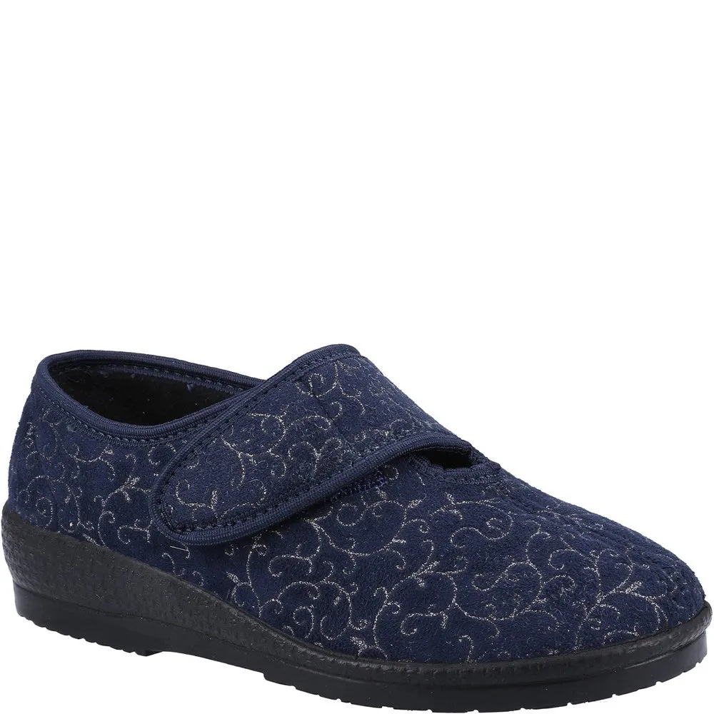 Easy On Off Unisex Gbs Med Geraldine Ladies Classic Slippers