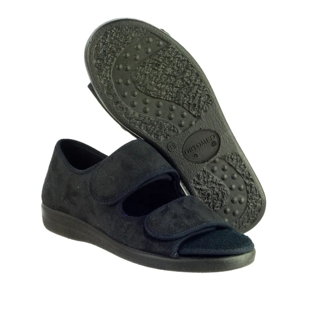 Easy Clean All Weather Gbs Med Med Brompton Touch Fastening Slipper