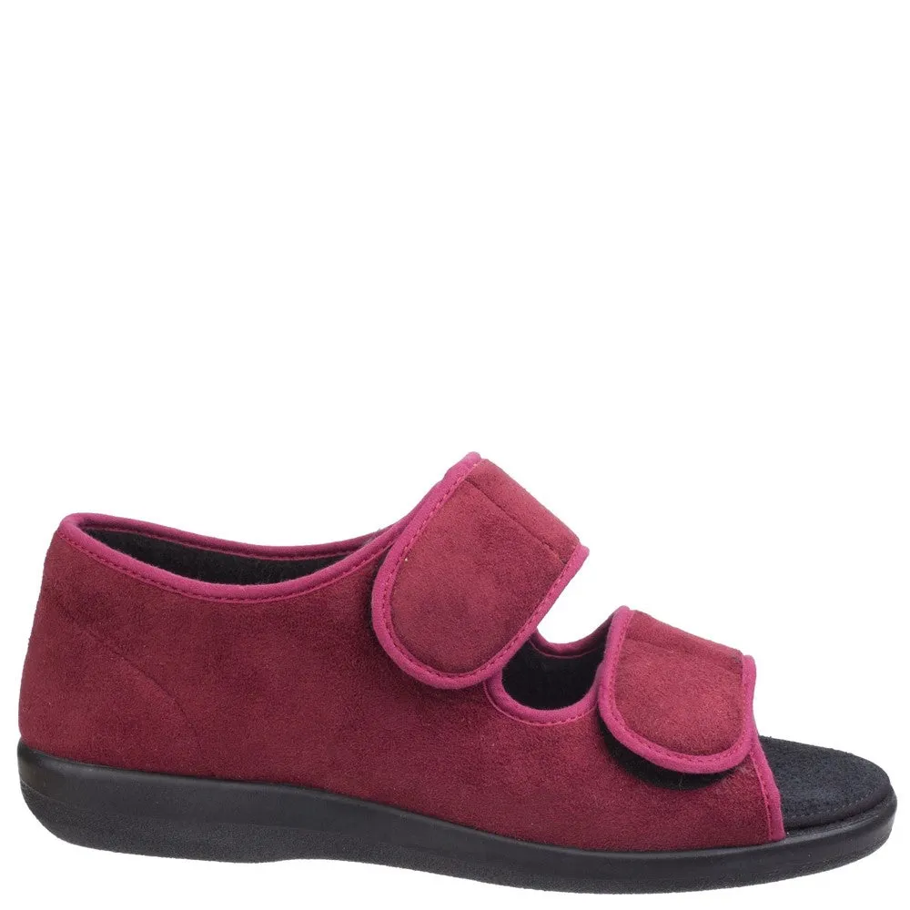 Gbs Med Med Brompton Touch Fastening Slipper Slip Resistant