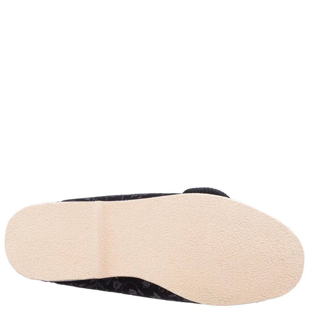 Comfort Sole Gbs Nola Extra Wide Fit Ladies Slipper