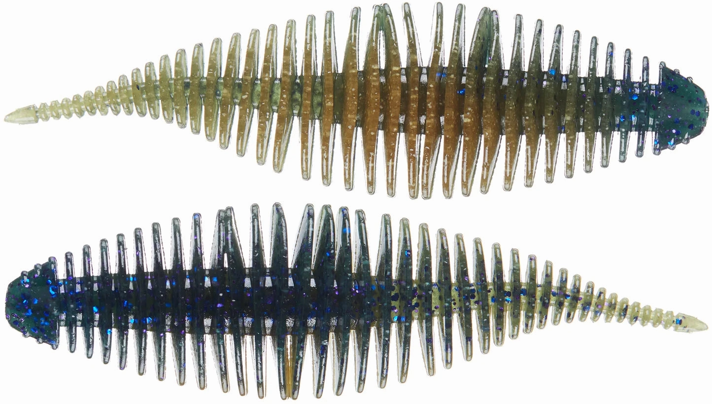 Geecrack Bellows Shad Soft Plastic Creature Bait - 3.8 Inch