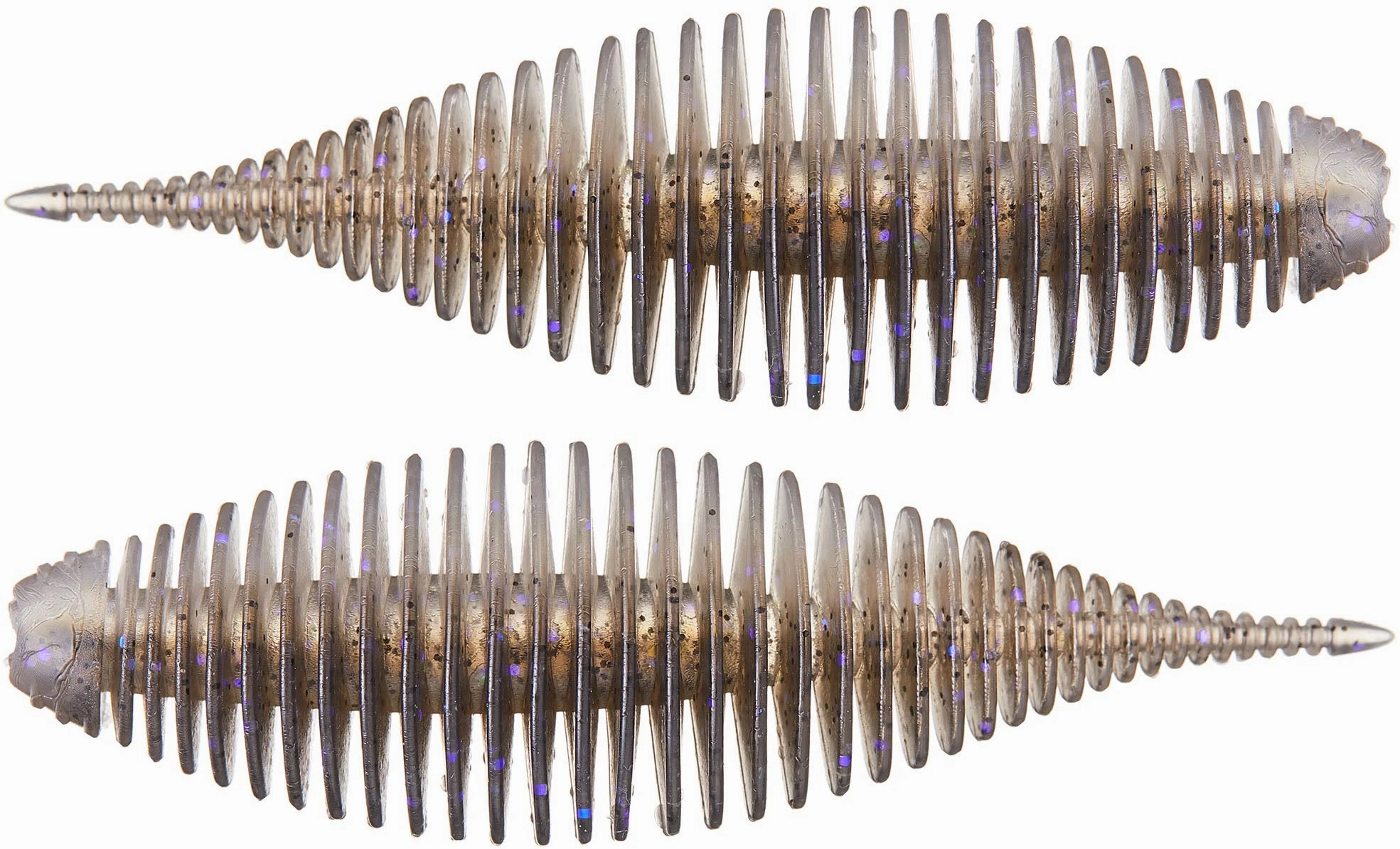 Geecrack Floating Elastomer Bellows Shad Soft Plastic Creature Bait - 3.8 Inch