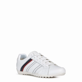 Geox U Wells B Lace Up Trainer Orthotic Friendly Casual Footwear