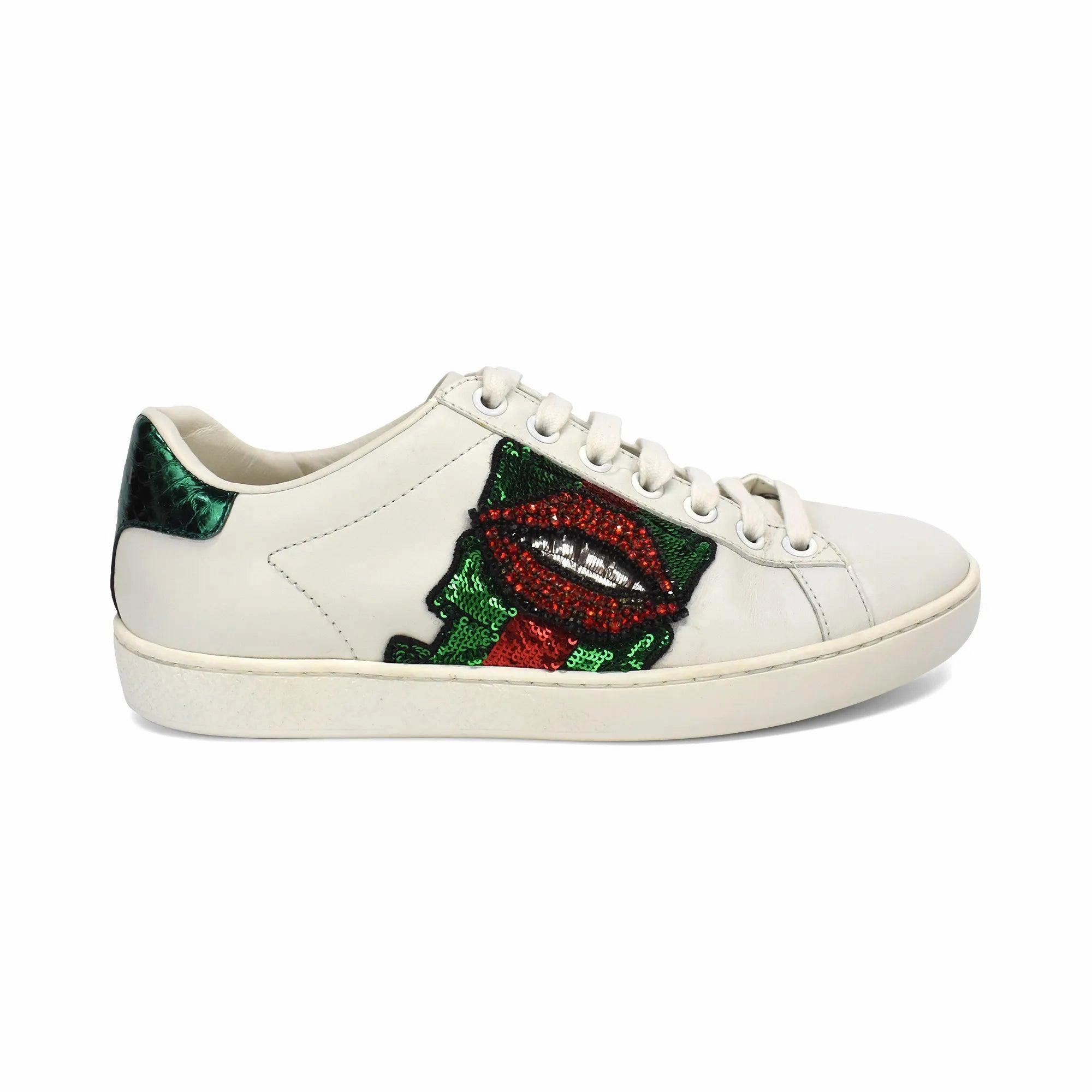 Gucci 'Ace' Sneakers - Women'S 34.5 Pro Comfort
