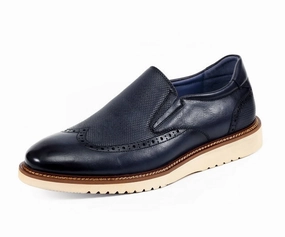 Clyde Navy Statement Footwear Comfort Shoes