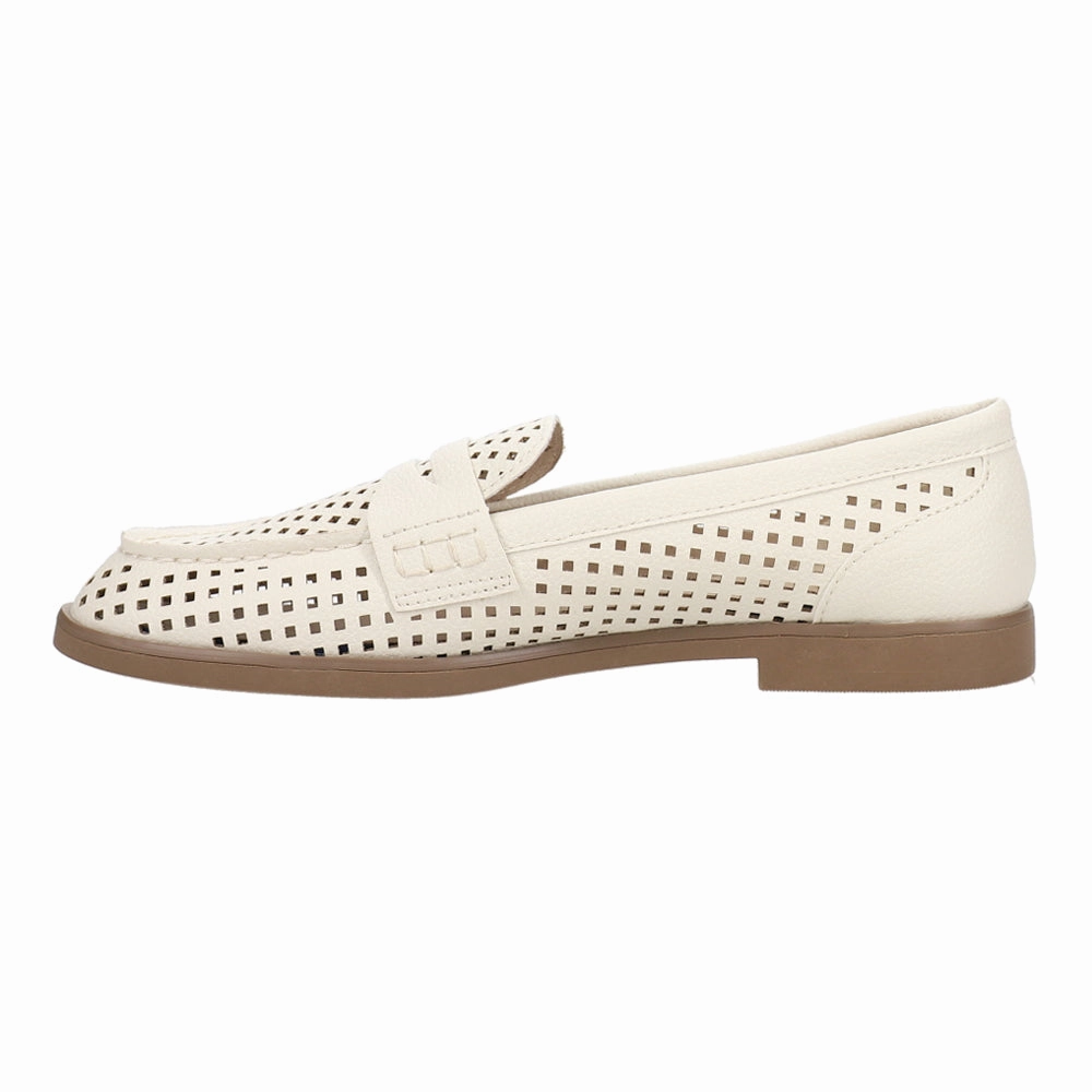 Bamboo Cut Out Slip On Loafers Travel Ready