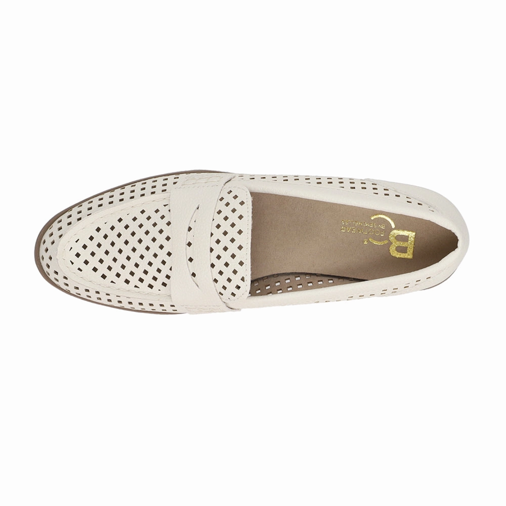 Bamboo Cut Out Slip On Loafers Machine Washable Waterproof