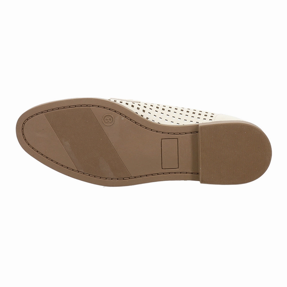 Bamboo Cut Out Slip On Loafers Relaxed Fit Footwear Cushioned Insoles
