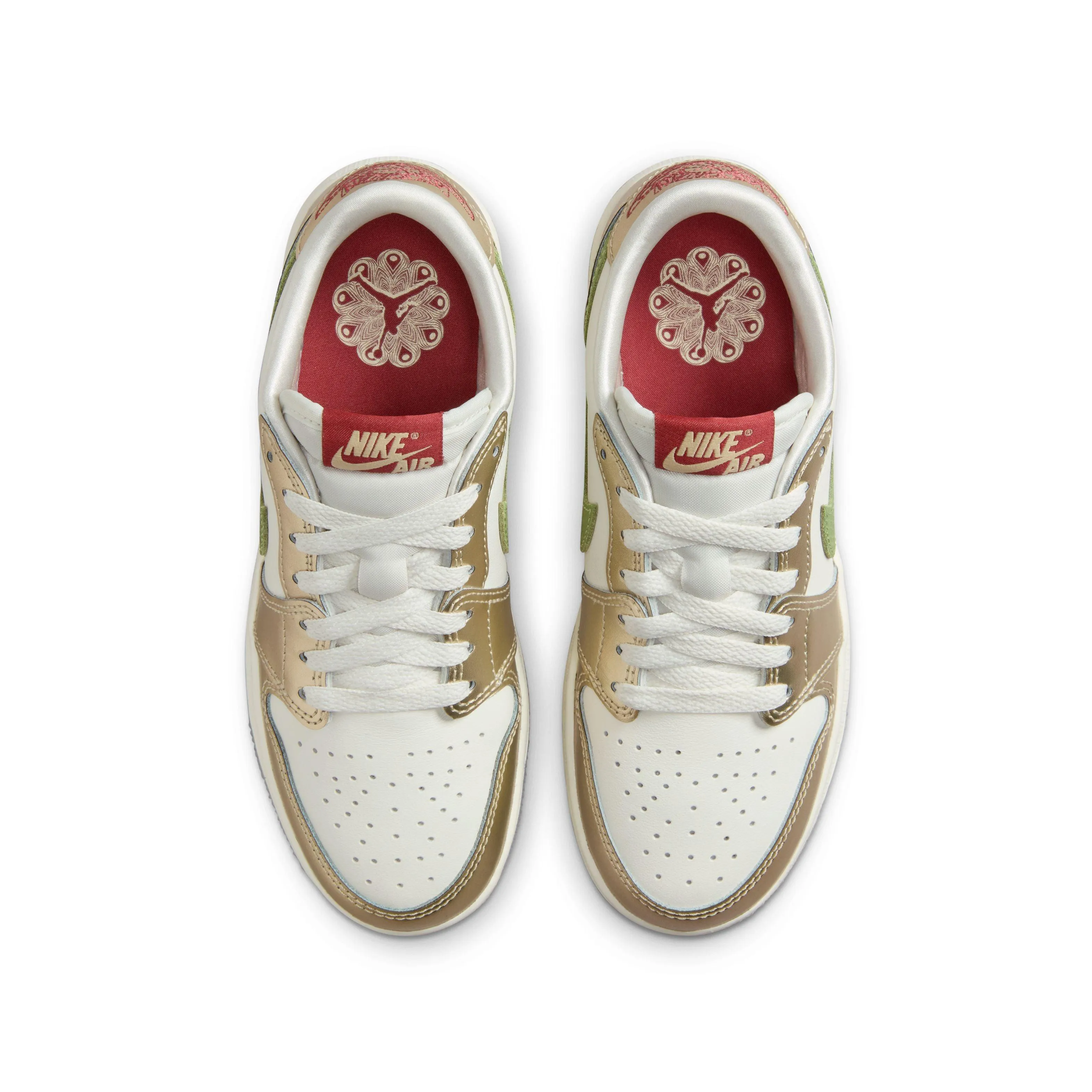 Leather Shoes Standing Comfort Kids Air Jordan 1 Retro Low Og 'Chinese New Year'