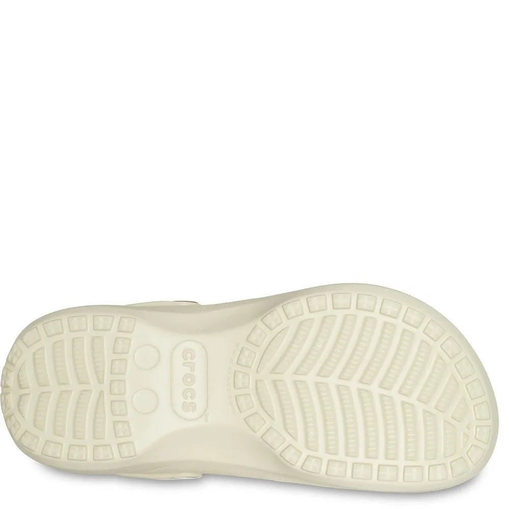 Flat Feet Shoes Rugged Sole Crocs Classic Platform Lined Clog