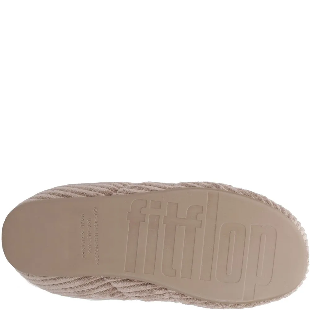 Fitflop Chrissie Corduroy Slippers Slip Resistant Work Grippy Soles