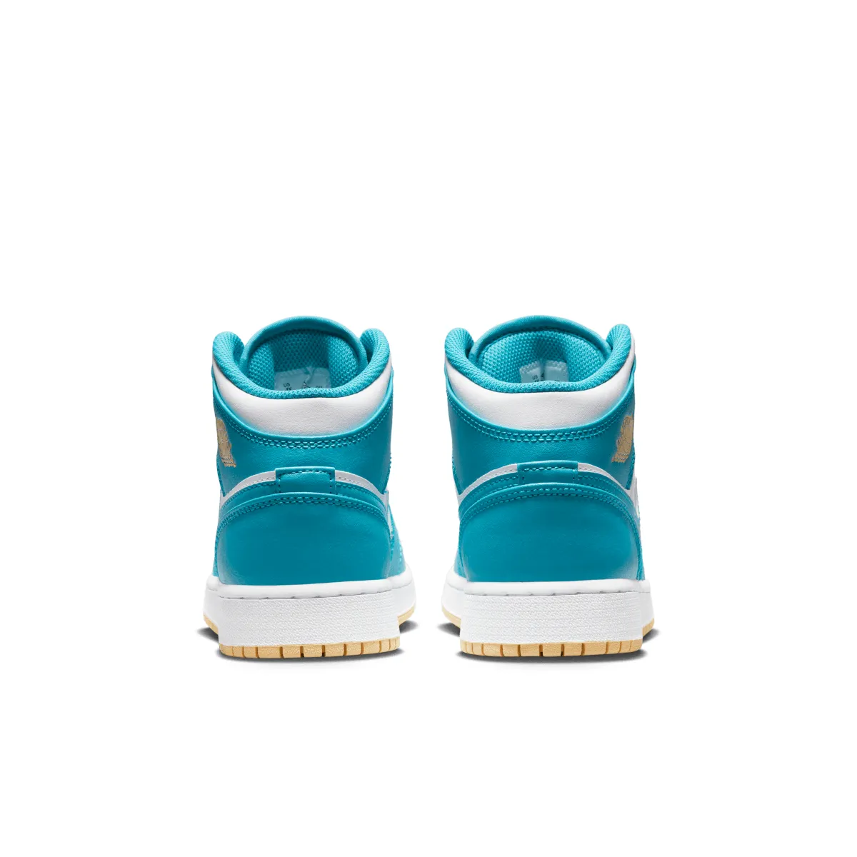 Kid'S Air Jordan 1 Mid 'Aquatone' Sustainable Grippy Traction