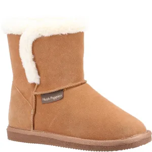 Hush Puppies Ashleigh Slipper Bootie Comfort Heel