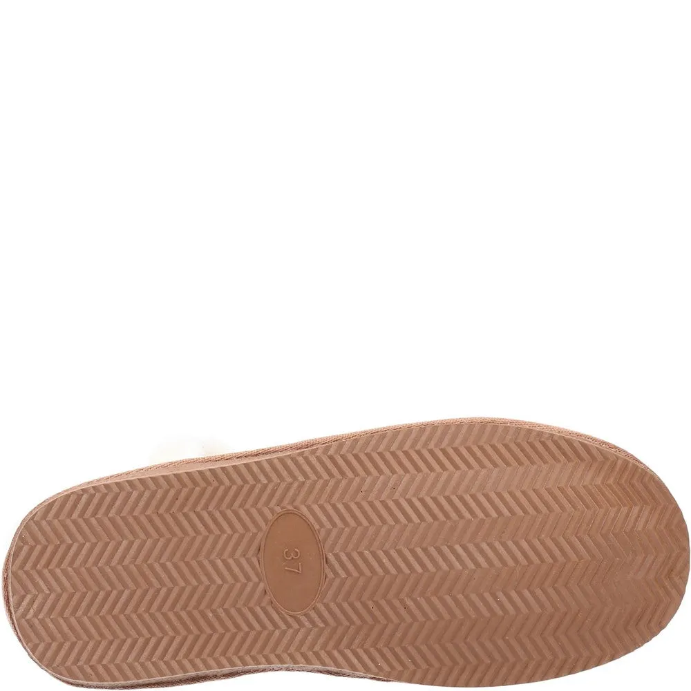 Grippy Soles Hush Puppies Ashleigh Slipper Bootie