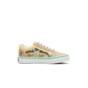   Sesame Street Kid'S Old Skool 'Multi' Easy On/Off Flat Feet Shoes
