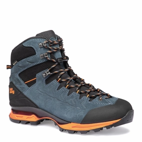 Hanwag Makra Trek Boots Gtx Steel / Orange Sustainable Shoes