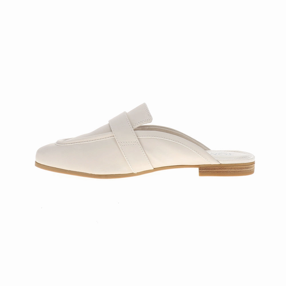 Lynette Leather Mule Loafers Rugged