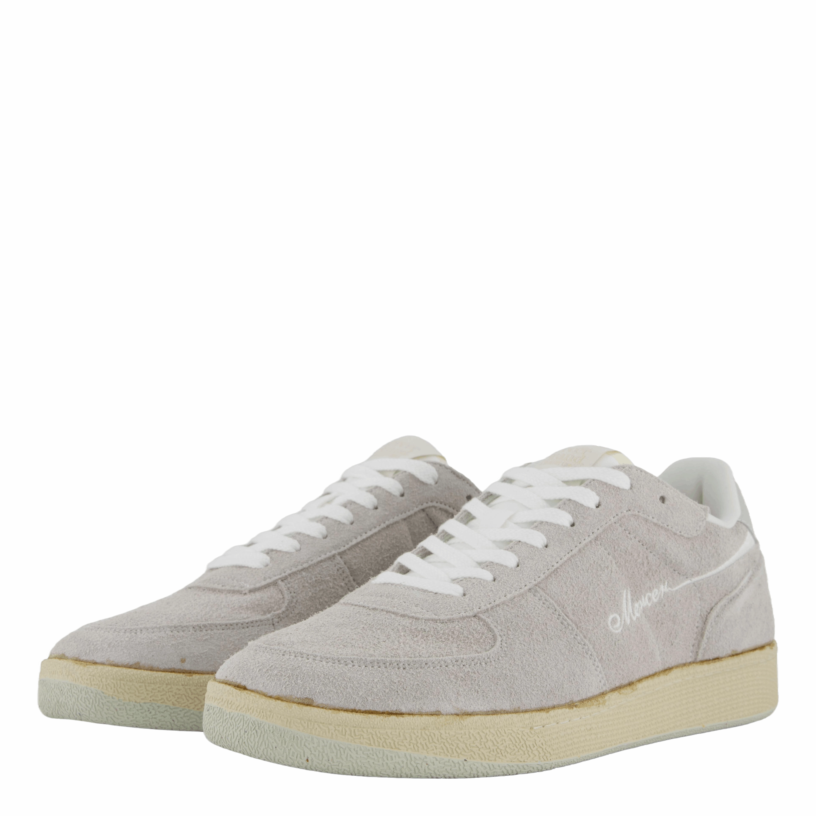 Cushioned Insoles The Re-Tennis Suede Grey
