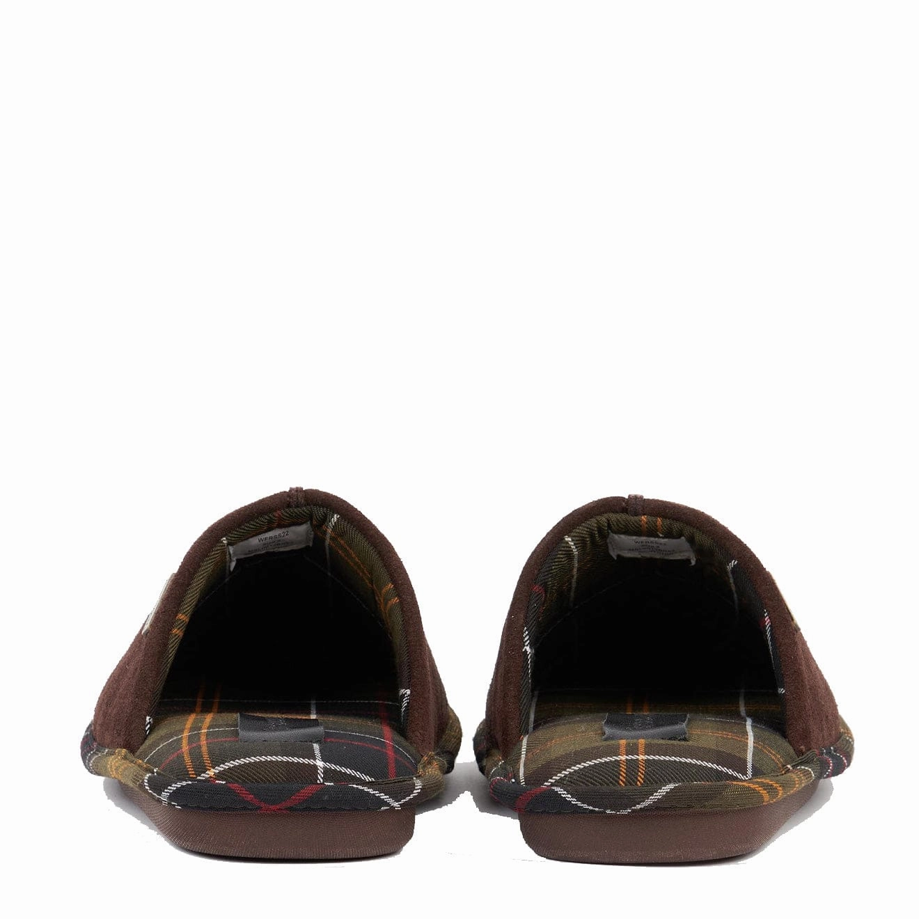 Ergonomic Sole Easy On/Off Barbour Foley Slipper Brown