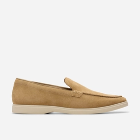 Clarks | Casual Shoes | Men | Torford Easy Dark Sand Suede Modern Classic