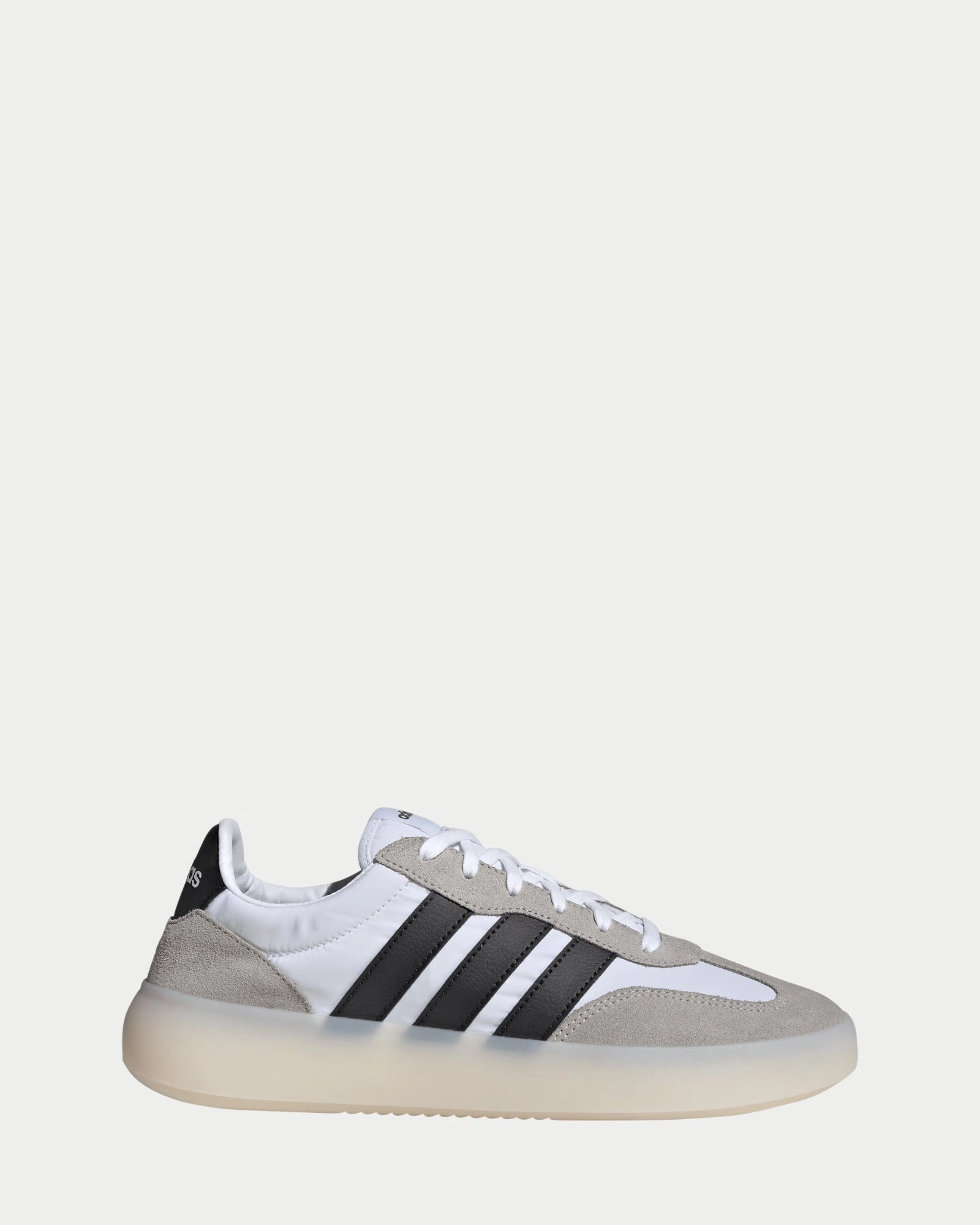 Leather Shoes Breathable Mesh Barreda Decode White/Black/Grey