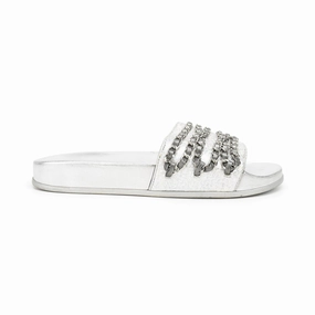 Chanel Chain Slides - Women'S 37 Functional Footwear Pain Relief