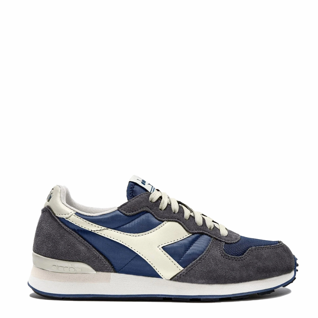 Diadora Camaro Trainer Insignia Blue / Gray Pelican Modern Footwear Slip Resistant