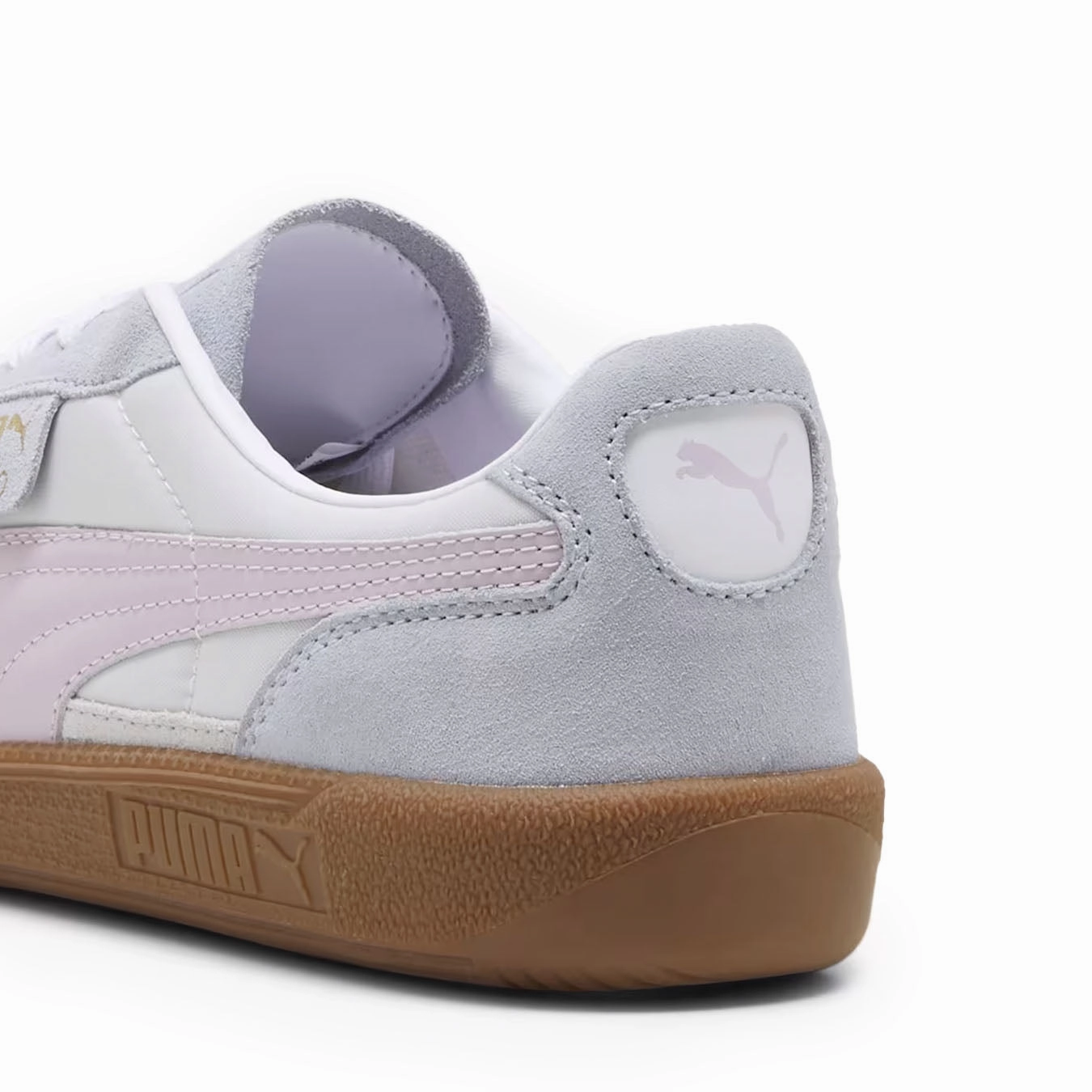 Wide Fit Puma Palermo Og Trainers Gray / Fog Gray