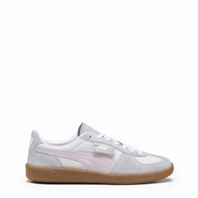 Puma Palermo Og Trainers Gray / Fog Gray Cushioned Insoles Comfort Heel